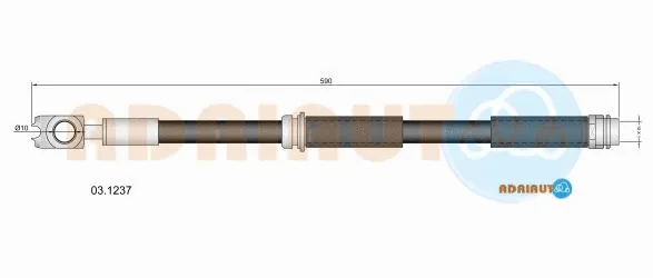 Brake Hose (03.1237)