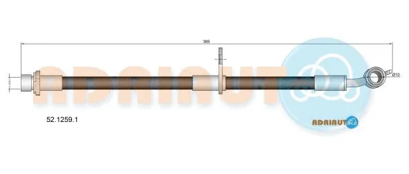 Brake Hose (52.1259.1)