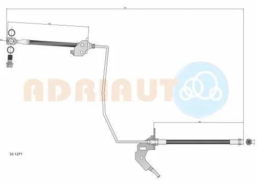 Brake Hose (33.1271)