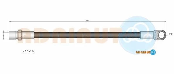 Brake Hose (27.1205)