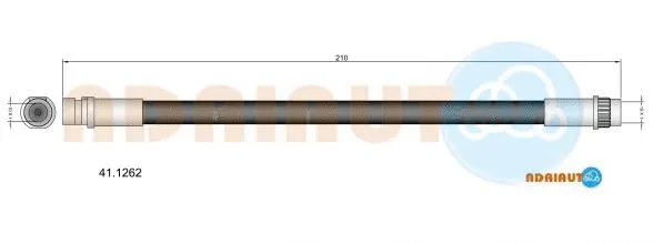 Brake Hose (41.1262)