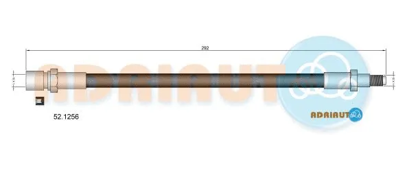 Brake Hose (52.1256)