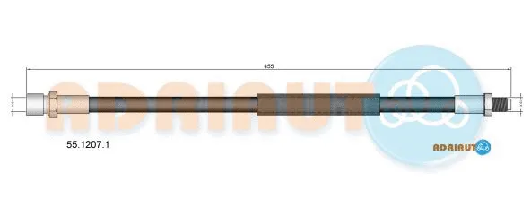 Brake Hose (55.1207.1)