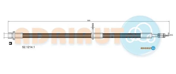 Brake Hose (52.1214.1)