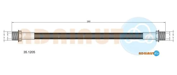 Brake Hose (35.1205)
