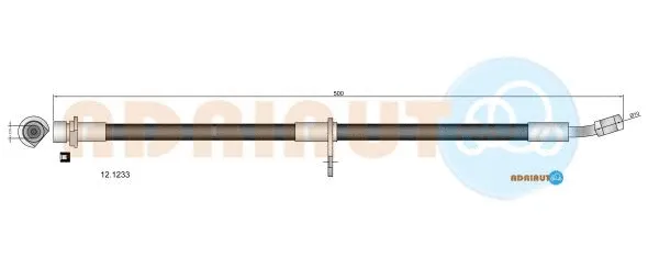 Brake Hose (12.1233)