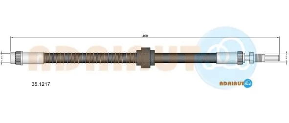 Brake Hose (35.1217)