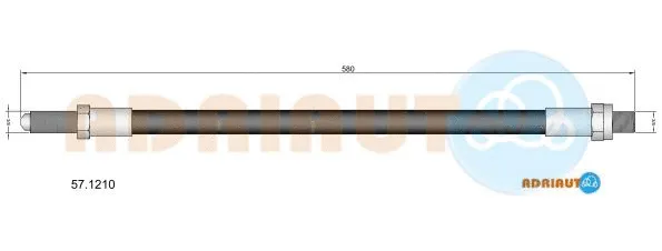 Brake Hose (57.1210)