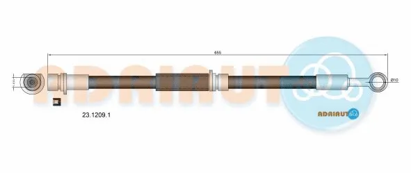 Brake Hose (23.1209.1)