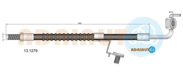 Brake Hose (13.1279)