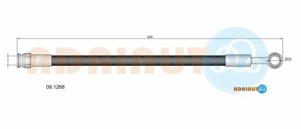 Brake Hose (09.1268)