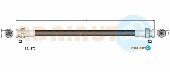 Brake Hose (22.1272)
