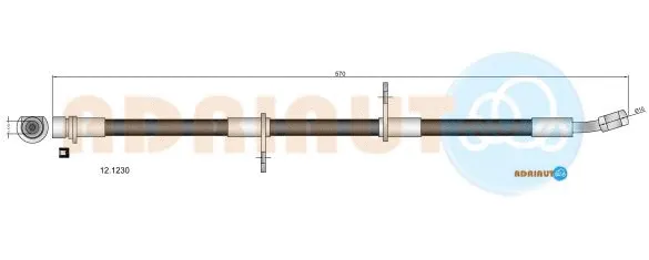 Brake Hose (12.1230)