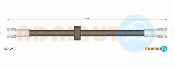 Brake Hose (55.1248)