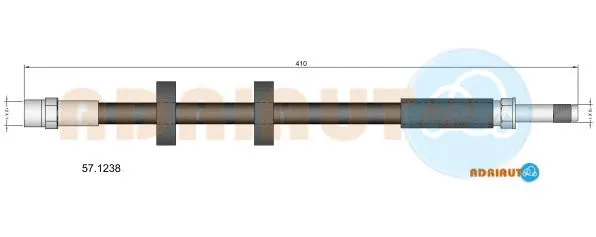 Brake Hose (57.1238)