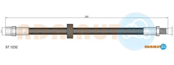 Brake Hose (57.1232)