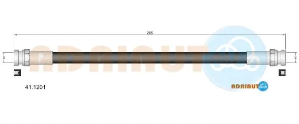 Brake Hose (41.1201)