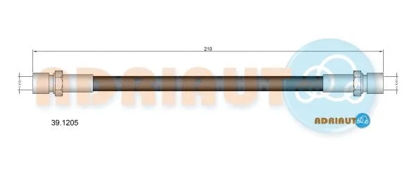 Brake Hose (39.1205)