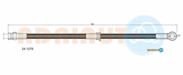Brake Hose (24.1279)