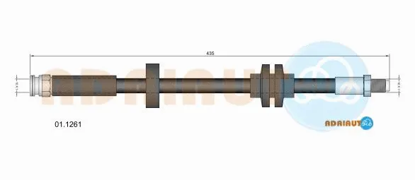 Brake Hose (01.1261)
