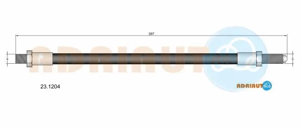 Brake Hose (23.1204)