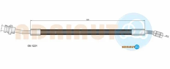 Brake Hose (09.1221)