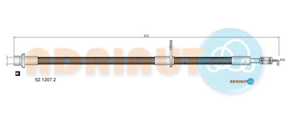 Brake Hose (52.1207.2)