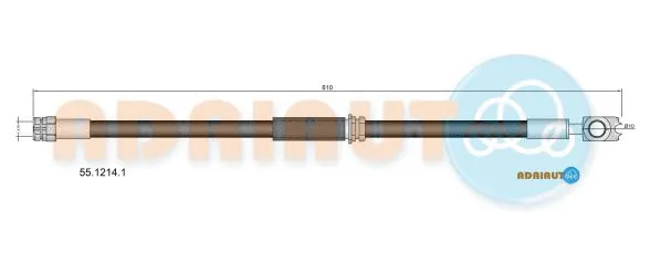 Brake Hose (55.1214.1)