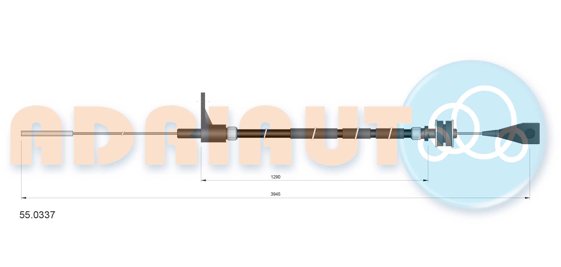 Accelerator Cable (55.0337)