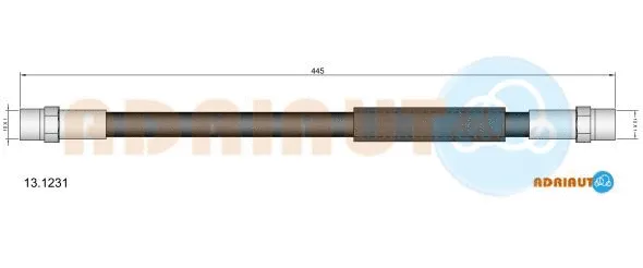 Brake Hose (13.1231)