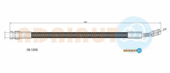 Brake Hose (09.1209)
