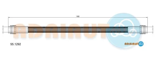 Brake Hose (55.1292)