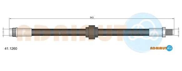Brake Hose (41.1260)
