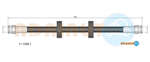 Brake Hose (11.1248.1)