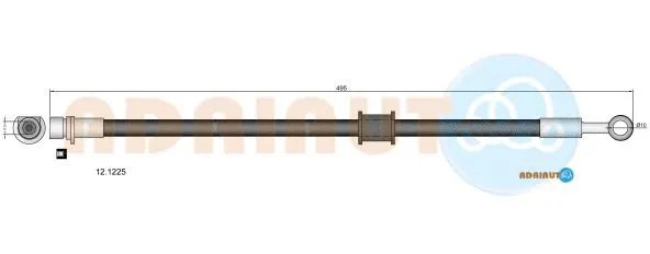 Brake Hose (12.1225)