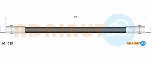 Brake Hose (03.1225)