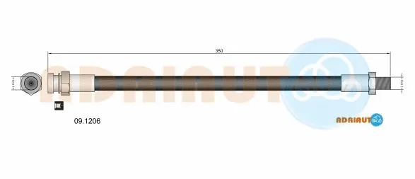 Brake Hose (09.1206)