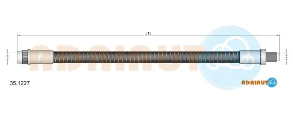 Brake Hose (35.1227)