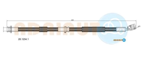 Brake Hose (28.1204.1)