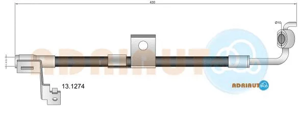 Brake Hose (13.1274)