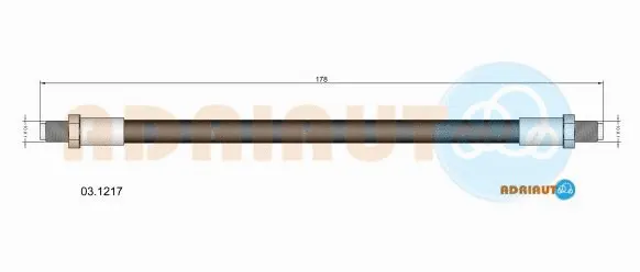 Brake Hose (03.1217)