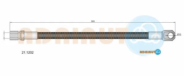 Brake Hose (21.1202)