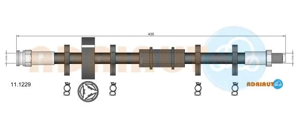 Brake Hose (11.1229)