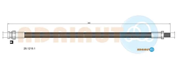 Brake Hose (28.1219.1)
