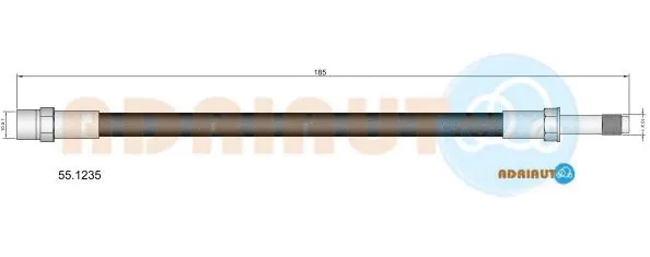Brake Hose (55.1235)