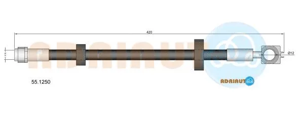 Brake Hose (55.1250)