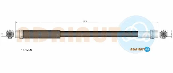 Brake Hose (13.1296)