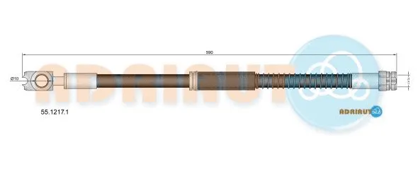 Brake Hose (55.1217.1)