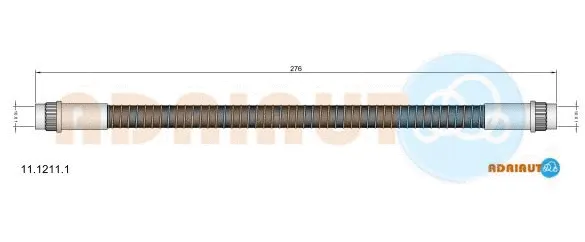 Brake Hose (11.1211.1)