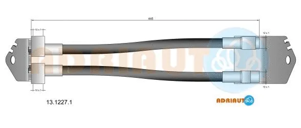 Brake Hose (13.1227.1)